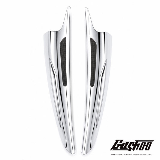 Pre-Order|GASHOO Heavy-Duty Fork Spoiler Covers for 2018–2026 Fat Boy