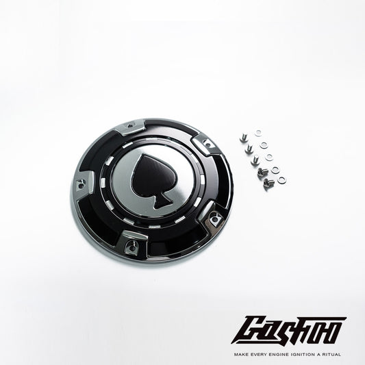 GASHOO ACE OF SPADES – Clutch Cover for V-Twin Engines