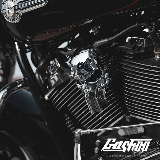 GASHOO IGNITION SHROUD - CNC Coil Cover for Custom Motorcycles