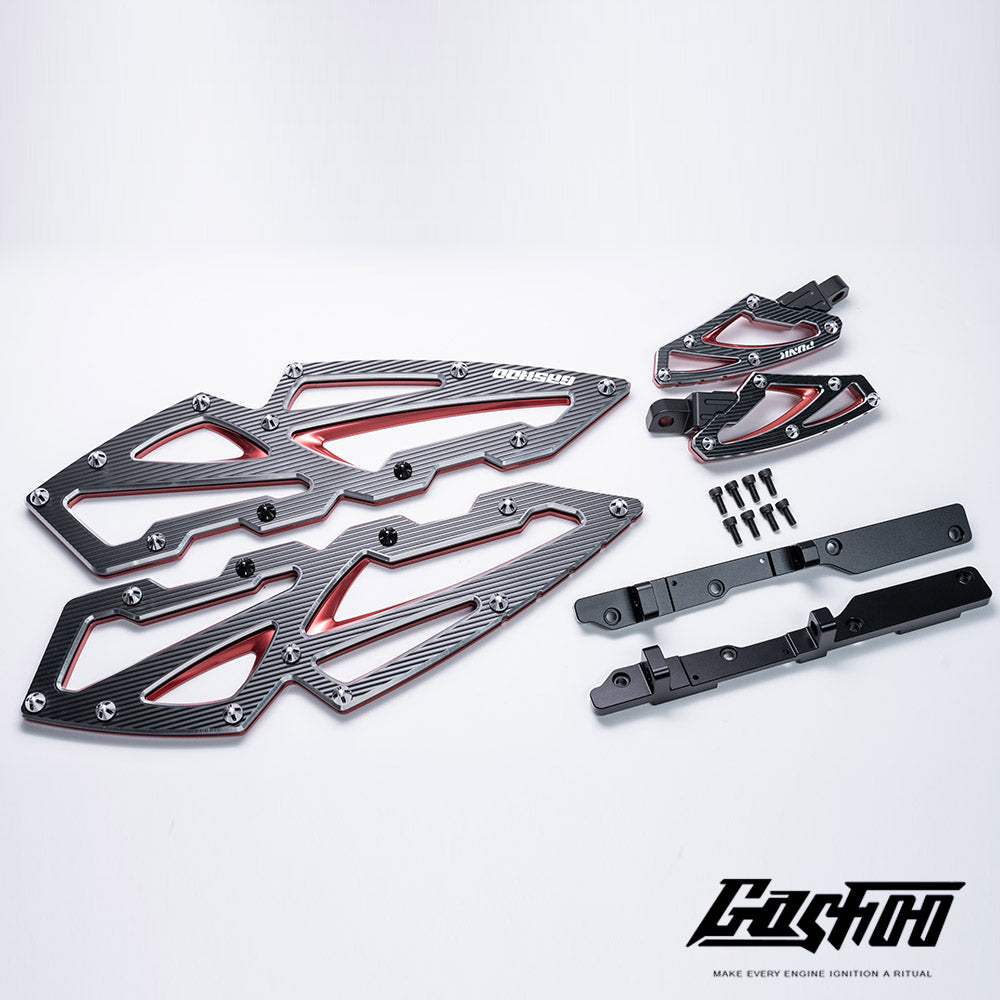 GASHOO IRON HOOF - CNC Footpegs for Cruiser Motorcycles
