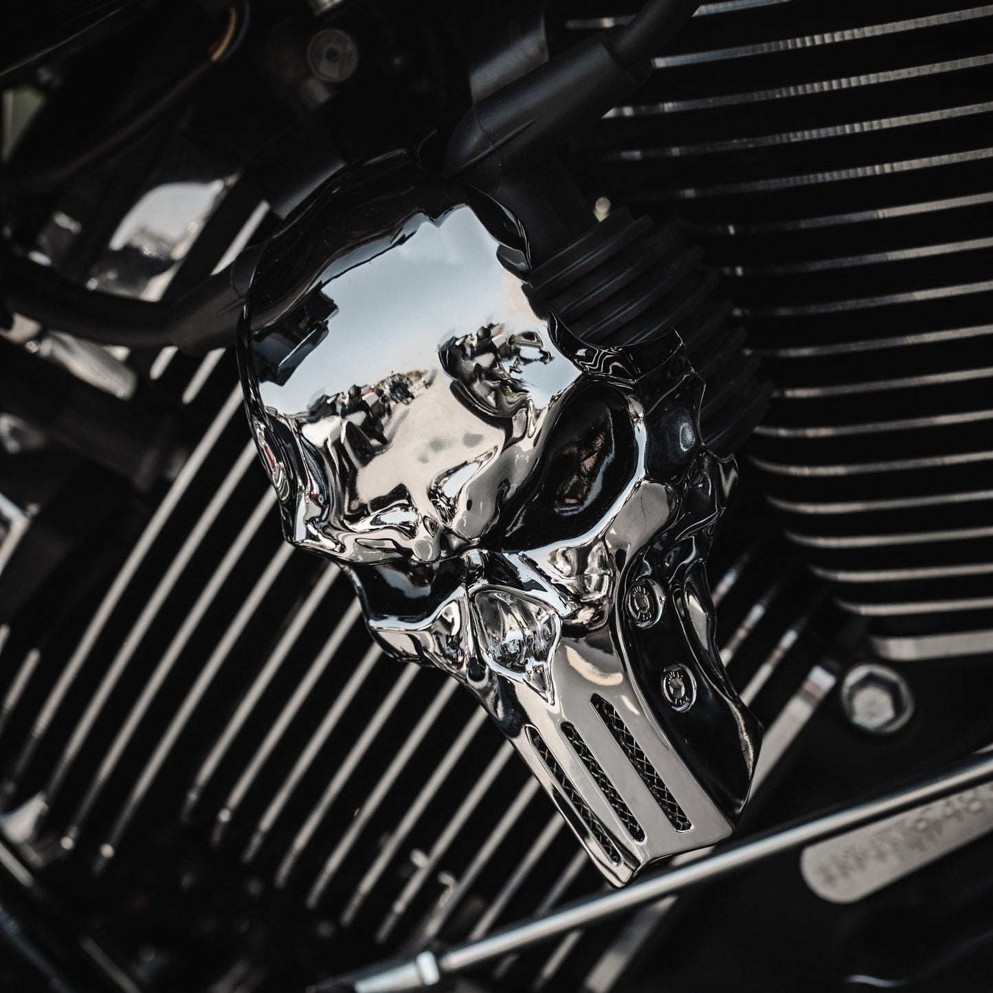 GASHOO IGNITION SHROUD - CNC Coil Cover for Custom Motorcycles