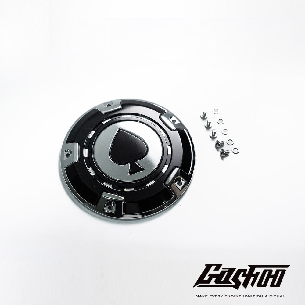 GASHOO ACE OF SPADES – Clutch Cover for V-Twin Engines