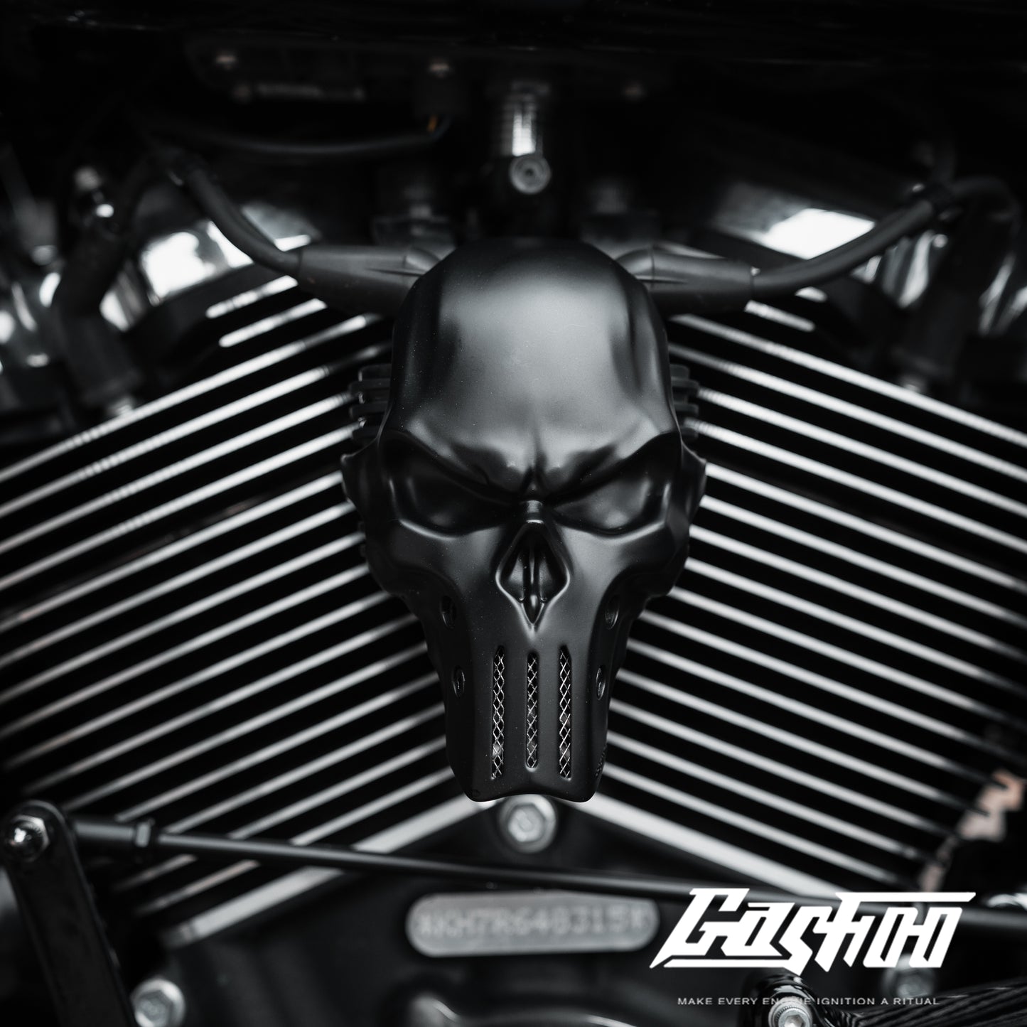 GASHOO IGNITION SHROUD - CNC Coil Cover for Custom Motorcycles