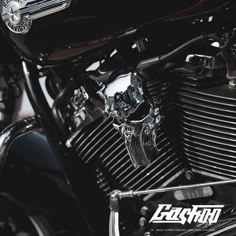 GASHOO IGNITION SHROUD - CNC Coil Cover for Custom Motorcycles