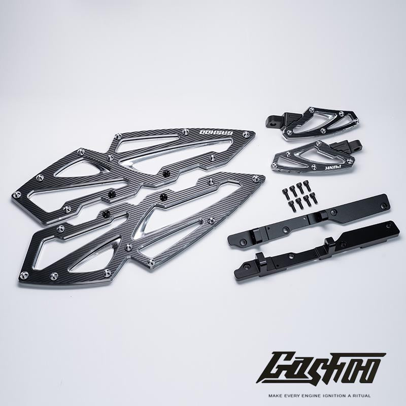GASHOO IRON HOOF - CNC Footpegs for Cruiser Motorcycles