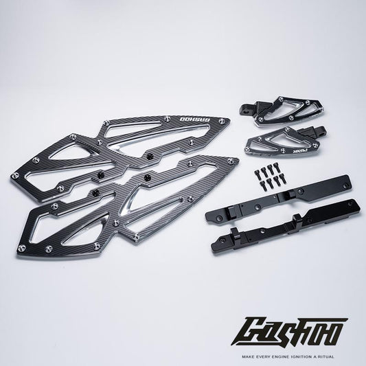GASHOO IRON HOOF - CNC Footpegs for Cruiser Motorcycles