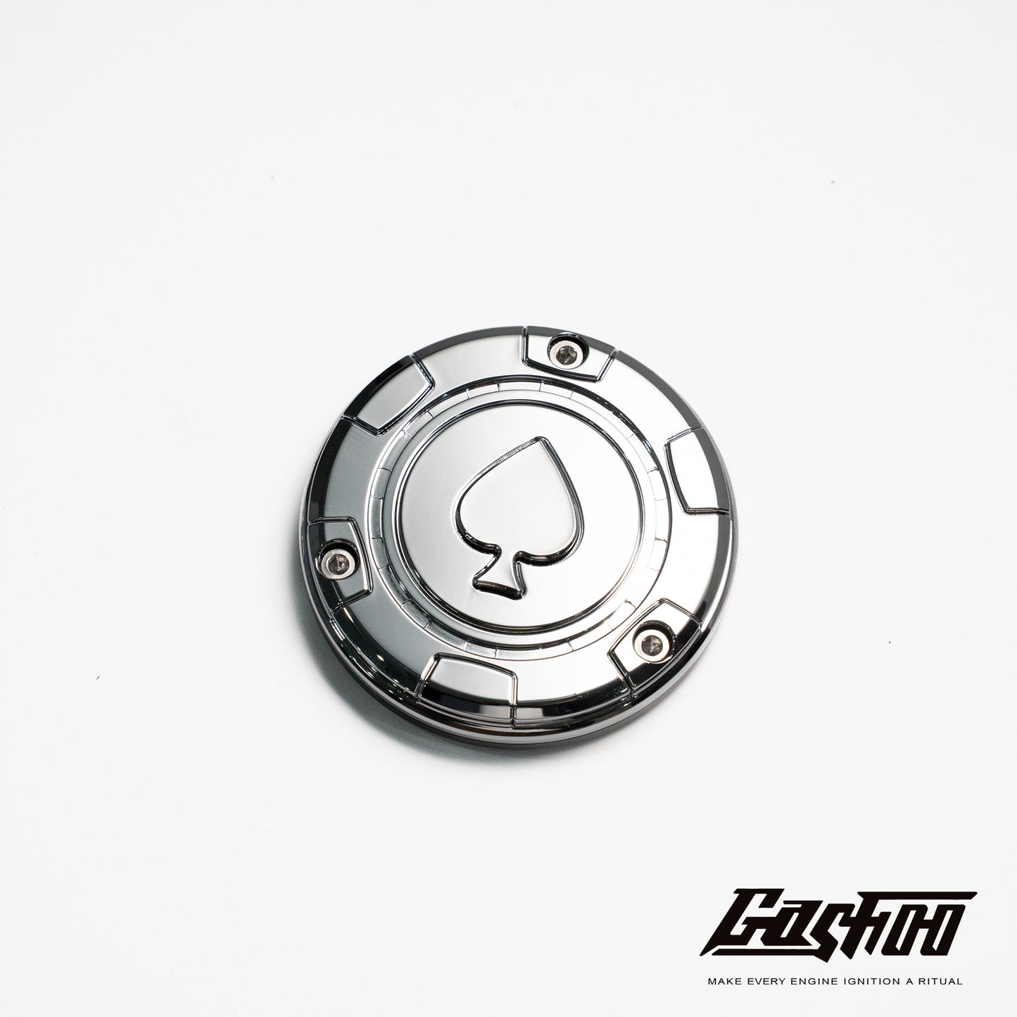 GASHOO ACE OF SPADES - Engine Timing Cover for V-Twin Engines