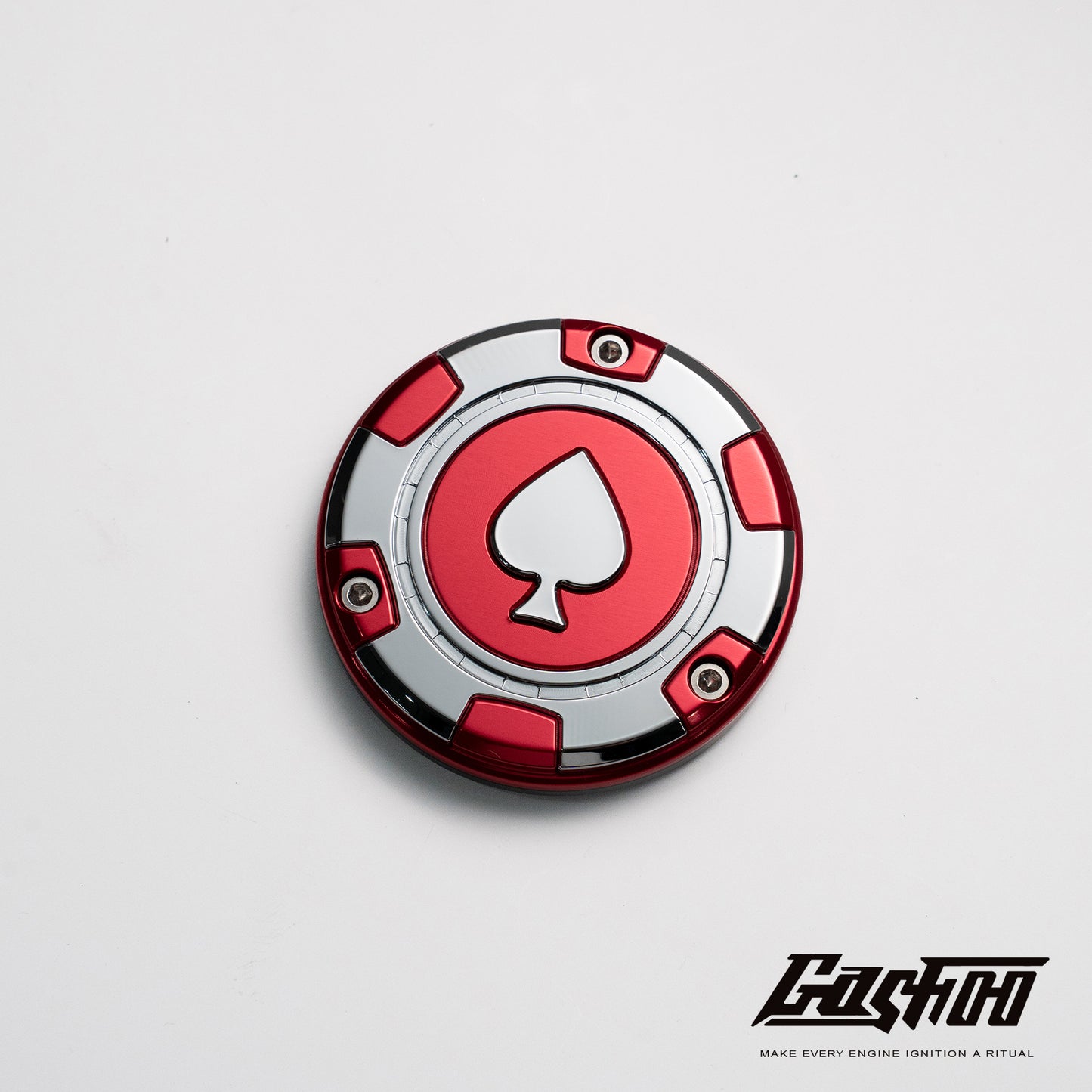GASHOO ACE OF SPADES - Engine Timing Cover for V-Twin Engines