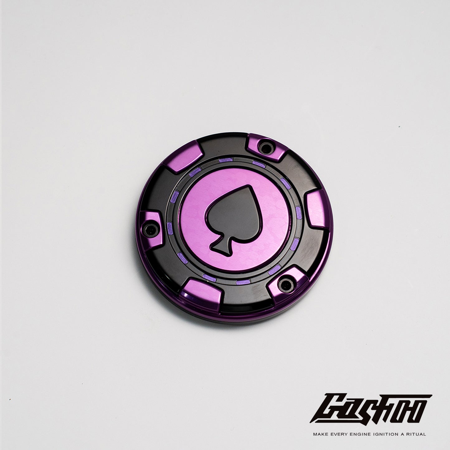 GASHOO ACE OF SPADES - Engine Timing Cover for V-Twin Engines